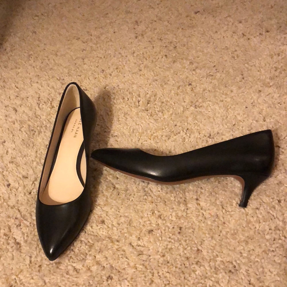 Cole Haan kitten heal pumps